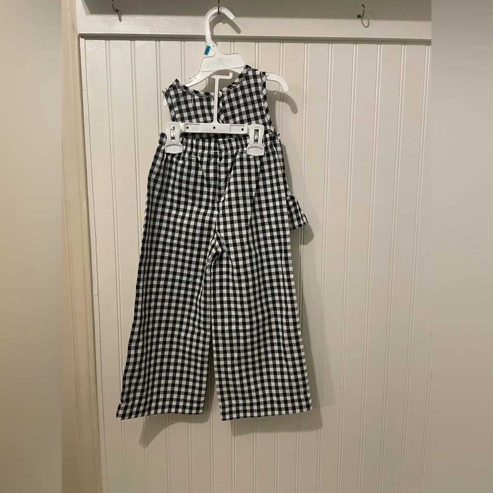 Btween NWOT Girl’s Gingham Matching Set Size 4T - Picture 2 of 4